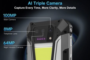 Unihertz Xe Tăng 2 Pro 8849 Toàn Cầu 4G Android 14 Điện Thoại Di Động 6.8 "FHD + 23800MAh Gồ Ghề Điện Thoại Thông Minh Với 100 Lumens <span class=keywords><strong>DLP</strong></span> Chiếu - Product Image 4