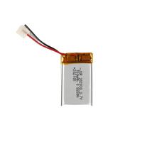 Batterie polymère au lithium à semi-conducteurs JXR302030 3.7V-4.2V 150mAh 3x20x30mm, 1000 cycles, format pochette, garantie 1 an, vente en gros