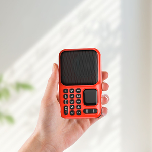 Radio <span class=keywords><strong>FM</strong></span> Portátil Recargable con Ranura para Tarjeta Multifunción para Altavoz Bluetooth, para Personas Mayores, Hecha de Plástico - Product Image 3