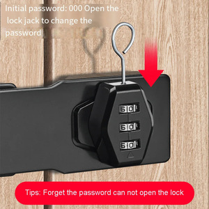 Anti-Theft Password Door <b>Lock</b> for 3/4/5/6Inch <b>Cabinets</b> File & Clothing <b>Cabinets</b> Refrigerator Doors-Iron Key Material - Product Image 2
