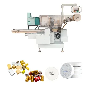 Multi function exquisite non handmade tablet toilet bar soap pleat wrapping packing machine