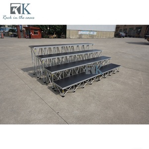 Scène de chorale pour spectacles scolaires, installation rapide, scène pliante surélevée - Product Image 3