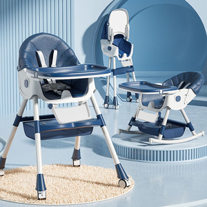 Silla Alta de Alimentación para Bebés Ergonómica, Plegable y Cómoda, Directo de Fábrica, con Cinturón de Seguridad de 5 Puntos y Bandeja Extraíble - Product Image 5