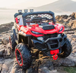 Mobil Listrik Anak yang Dapat Diisi Ulang untuk Anak Laki-Laki Usia 12 Tahun dengan Remote Control Bahan Plastik Mainan Mobil Anak - Product Image 2