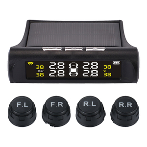 Real-time Wireless Car Tire Pressure Monitoring System Solar External Internal Universal <b>TPMS</b> - Product Image 6