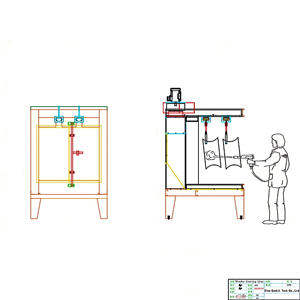 Línea de rieles de recubrimiento en polvo de rueda GookiiTech con hornos de <span class=keywords><strong>pintura</strong></span> <span class=keywords><strong>electrostática</strong></span> Máquina de recubrimiento en polvo de pistola de pulverización <span class=keywords><strong>electrostática</strong></span> - Product Image 5