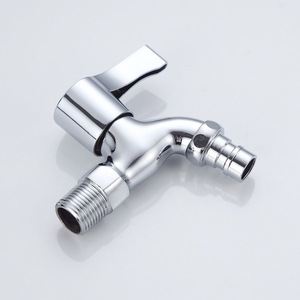 Single <b>Handle</b> <b>Kitchen</b> Faucet <b>Copper</b> Valve Core Wall Mounted Modern Design Easy Installation V5204 - Product Image 2