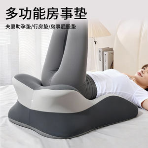 Almohada de espuma viscoelástica Erota para respaldo, gris, oblonga, soporte moderado, para dormitorio, salón de belleza, uso adulto - Product Image 5