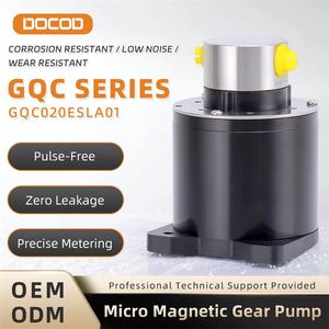 Bomba de engranajes magnética sin escobillas de alta temperatura 40W para aceite combustible, mini bomba de engranajes con sello, grado alimenticio, precio para máquina de llenado de líquidos - Product Image 4