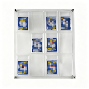 แผ่นอะคริลิคสำหรับติดผนัง 12 ช่อง สำหรับจัดแสดงการ์ดเกรด - Product Image 5