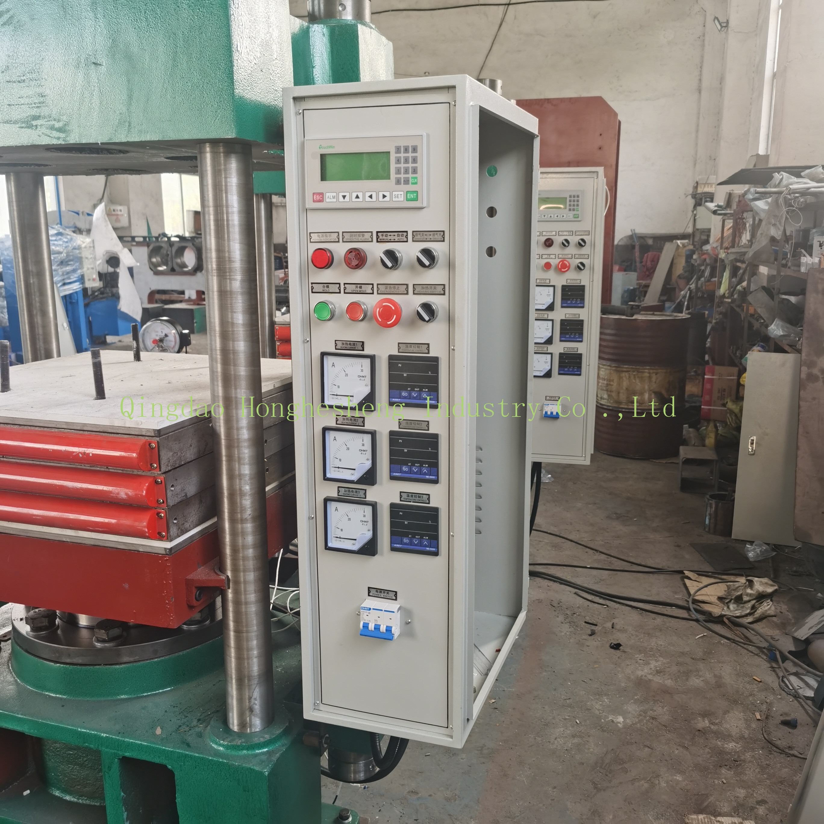 hydraulic rubber press vulcanizer / automatic vulcanizing machine