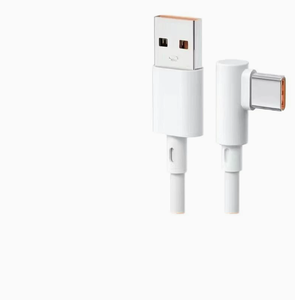 Câble de données Type-C à angle droit, super rapide 66W, à courbure unique, câble de charge rapide 6A pour téléphone portable - Product Image 1
