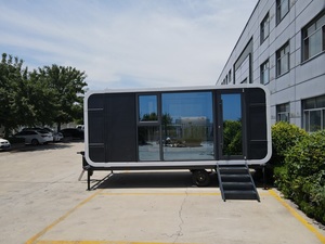 Sang trọng táo cabin prefab khách sạn Suite 3 phòng ngủ bão kháng cho khu nghỉ mát ven biển glamping - Product Image 3