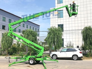 Draagbare <span class=keywords><strong>Lifter</strong></span> Telescoping 8M-22M Aanhangwagen Sleepbare Manlift Sleepbaar Achter Kleine Boom Man Lift - Product Image 3