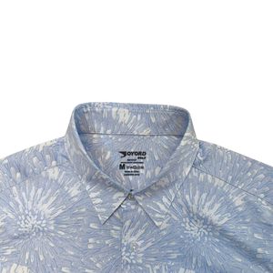 Protection UV 90% Polyester 10% Spandex Manches Courtes Stand Hawaiian <span class=keywords><strong>Alona</strong></span> Chemises Imprimé Tropical Resort Style pour Hommes Femmes - Product Image 3