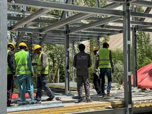 Customized Steel <strong>Structure</strong> Modern Design <strong>2</strong>-Year Warranty 3D Model Design Solutions - Product Image 5