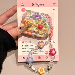 Estuche para Auriculares con Diseño de Flores de Verano para <span class=keywords><strong>Airpods</strong></span> Pro 3, <span class=keywords><strong>Airpods</strong></span> 4, <span class=keywords><strong>Tercera</strong></span> Generación - Product Image 5