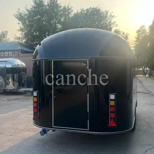 Camión de Comida Móvil Eléctrico Estándar del Reino Unido, Carrito de Comida Rápida para Pizza y Tacos, Remolque de Comida Móvil para Calle - Product Image 4