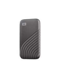 Unidad de Estado Sólido Externa Portátil SSD de 500 GB, Gris, Resistente y Rápida, con Encriptación WDBAGF5000AGY-WESN - Product Image 1