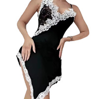 Pyjama en modal à prix réduit, best-seller, pyjama court pour femmes, vêtements de nuit d'été, lingerie sexy en dentelle florale pour femmes