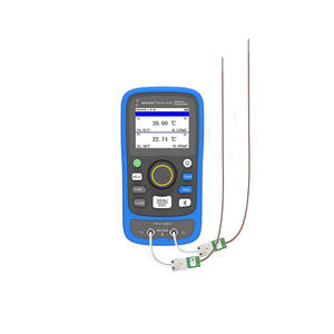 Thermomètre de référence en plastique à double entrée avec <span class=keywords><strong>écran</strong></span> LCD haute précision, prise en charge OEM pour l'étalonnage sur site en laboratoire de métrologie - Product Image 2