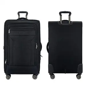 Lazer Estilo Tecido Trolley Bag Decente Durável Viagem Mala Impermeável Carry On Bagagem