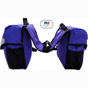 Muestra gratuita de bolsa de sillín media de nailon estilo western para caballo |   Paseo Ecuestre de Recreo, Apto para Caballos - Product Image 2