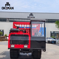 Nouveau Camion Benne sur Chenilles Diesel Euro 5, Véhicule de Transport sur Chenilles, Capacité 3000 kg, Ultra Performant, Exportation en Gros à l'Étranger