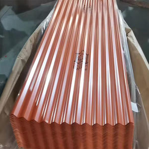 Tôles de toiture ondulées en acier galvanisé PPGI de calibre 28, utilisées pour la construction de maisons - Product Image 4