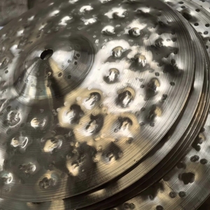 Platillos <span class=keywords><strong>de</strong></span> Percusión Profesionales Hechos a Mano, Platillos <span class=keywords><strong>de</strong></span> Sonido Metálico para Bateristas - Product Image 2