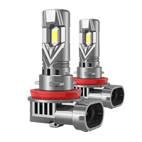 Ampoule de phare LED H7 pour voiture RAYCH, format mini, Plug and Play, 1:1, H18, 8000 lumens, 80W, phare LED H7