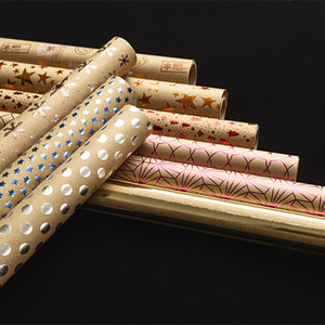 Giấy gói quà in họa tiết Giáng sinh, giấy gói quà sinh nhật, giấy gói quà chất lượng cao, giấy kraft - Product Image 3