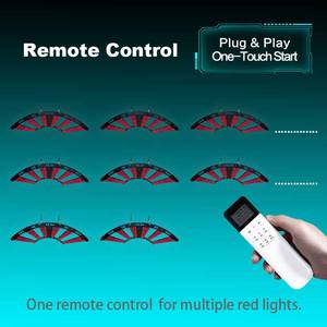 Control remoto 6 longitudes de onda 700 vatios KingBrite <span class=keywords><strong>Led</strong></span> Barra de terapia de luz roja para caballos Equine Therapy <span class=keywords><strong>Solarium</strong></span> - Product Image 5