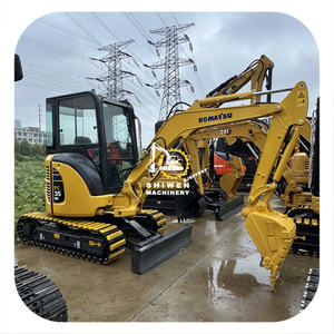 รถขุดขนาดเล็ก Komatsu PC35MR มือสอง 3.5 ตัน ชั่วโมงใช้งานต่ำ รถขุดตีนตะขาบ พร้อมมอเตอร์และชิ้นส่วนเกียร์ รุ่นปี 2021 มีสินค้าในสต็อก - Product Image 1