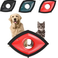 Brosse réutilisable simple et sûre en plastique pour enlever les poils d'animaux, grattoir portable pour tapis, pour chiens et chats sur canapé, lit, vêtements et sièges de voiture