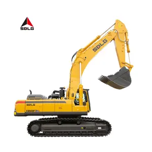Excavatrice sur chenilles SDLG E6500F, nouvelle, 50 tonnes, godet de 2,8 m3, hydraulique, Lingong, pour l'exploitation minière - Product Image 6