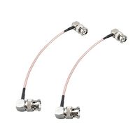 Câble coaxial personnalisé RG174, assemblage de câbles RF SMA femelle-femelle 50 Ohm, câble de raccordement pour routeur 4G, caméra CCTV, RTL-SDR