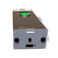 Encendedor Láser Portátil LY de 40W-PLUS con Alcance de 1m, Puede Encender Papel y Cigarrillos, Carcasa de Aleación de Aluminio