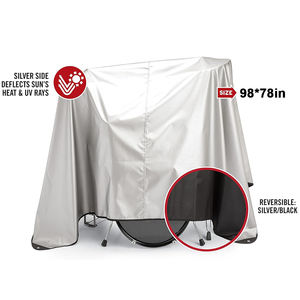 Housse anti-poussière pour batterie, résistante à l'eau et à l'humidité, pour instruments de musique, kit de batterie électrique, housse anti-poussière - Product Image 3