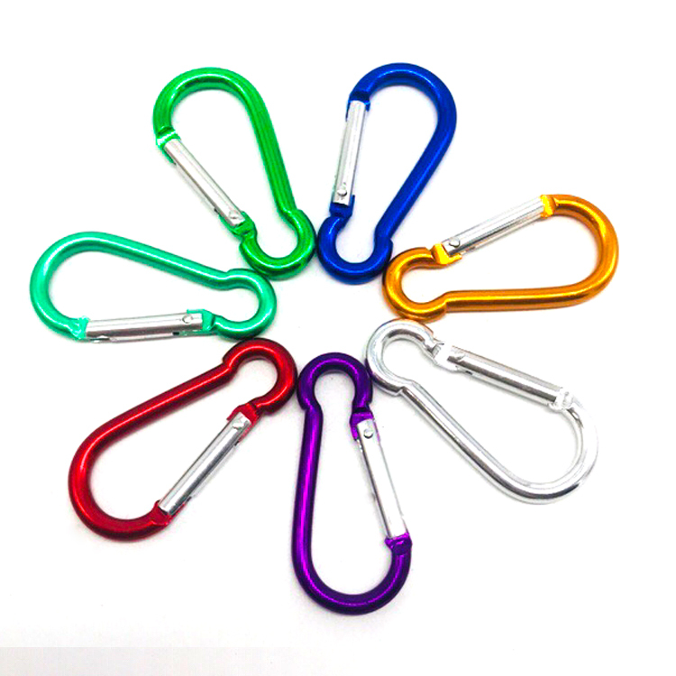 Aluminium Carabiner Snap Hook D Shape