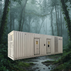 Generador de Gas Natural de 50kW-250kW con Enfriamiento por Agua, Arranque Automático, Energía Limpia, Respaldo para el Hogar con ATS, Precio de Fábrica - Product Image 6