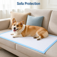 Tapis d'entraînement pour animaux de compagnie super absorbants et économiques, jetables et anti-fuites, pour l'intérieur et les voyages