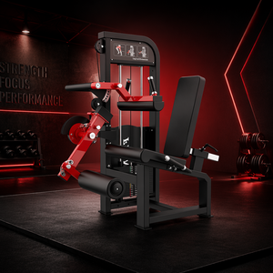 Machine combinée d'<span class=keywords><strong>extension</strong></span> et de flexion des jambes en acier avec fonctions de sécurité, équipement de gym à charge par broches - Product Image 3