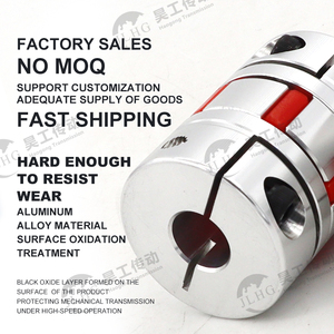 1PC d25l30 hàm linh hoạt động cơ khớp nối nhôm CNC nhện linh hoạt hàm Coupler 5x8mm 3mm 4mm 5mm 6mm 6.35mm 7mm 10mm - Product Image 6