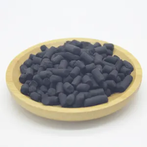 Carvão ativado com palma de ouro em massa preto, processamento de água purificadora de ar, carbono ativado, fabricante chinês