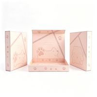 Caja de Regalo Magnética con Diseño de Huella de Pata, Impresa con Dibujos Animados, Ecológica y con Logotipo Personalizado para Exhibiciones, Pedidos al por Mayor OEM/ODM