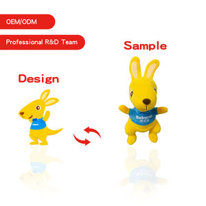 OEM ODM Service personnalisé Adorable Lovely Stand Up <span class=keywords><strong>Animal</strong></span> Bébé Jouets Animaux en peluche personnalisés Jouets en peluche - Product Image 5