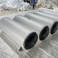 Litong pompe à air gonflable en pvc transparent étanche réservoir de stockage d'eau