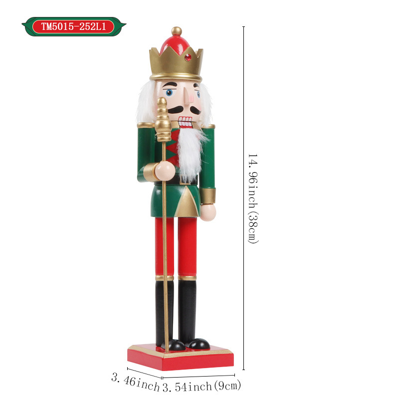 Sceptre en bois de 38 cm