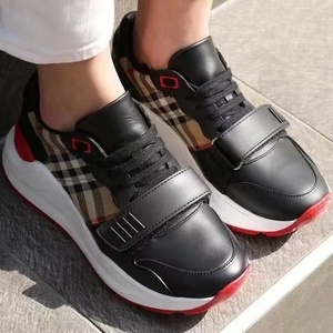 Chaussures de course légères de haute qualité, tendance mode, en cuir véritable, semelle épaisse, confortables, antidérapantes - Product Image 5